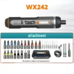 Accessories - Worx 4V Electrical Screwdrivers Set WX242 Portable Smart Cordless Power Screw Driver Mini Electric Drill Home Repair Power Tool