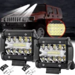 60W 20LED Work Light Flood Spot Combo Off-road Driving Fog Lamp Boat SUV