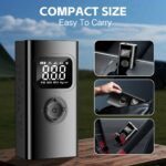 Portable Jump Starter with Built-in Air Compressor, 150PSI Battery Jumper for 5.0L Gasoline and 3.0L - Image 8