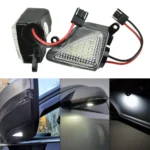 Skoda 6000K White LED Under Side Mirror Light Puddle Lamps For Skoda Superb MK2 2 B6.3T 2008-2019 3T0945292B - Image 5