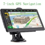 Navigator FM Transmitter HD TFT Touch Screen Portable Auto Satellite GPS Navigation EU  Map 256MB+8G - Image 8