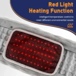 Heating Waist Massager Belts Vibration Inflatable Lumbar Pads Heated Back Protector Infrared Massage Waist Muscle Relaxer Warmer - Image 5