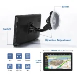 Navigator FM Transmitter HD TFT Touch Screen Portable Auto Satellite GPS Navigation EU  Map 256MB+8G - Image 5