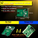 Mercedes-Benz W212 E-Class E350 E550 E63 AMG Pre-LCI Xenon Headlamps Xenon White LED Parking Position Lights 2010-2013 - Image 5