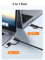 USB 3.0 USB C to Dual HDTV Splitter Extended Display Adapter for Dual Screen Mirroring/Extension for Apple Mac M1 M2 Windows - Image 5