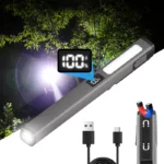 Mini Portable Pen Light LED Flashlight USB Rechargeable Torch Light with Magnet for Outdoor Home Medical Use, Inspection ﻿