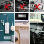 Cable Organizer Clips Wire Winder Holder Earphone Mouse Cord Clip Protector Management Adhesive Hooks Desk Clamp - Image 3