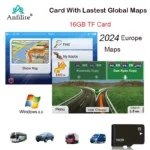 IGO 16GB SD Card wince6.0 Car GPS Navigation 2024 Map for Europe,Italy,France,UK,USA,AU,RU,Turkey,Spain,Turkey