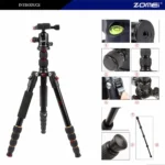 Lightweight Portable Professional Travel Camera Tripod Tripode Aluminum Tripod Head Monopod for Digital DSLR Camera - Image 9