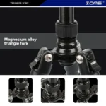 Lightweight Portable Professional Travel Camera Tripod Tripode Aluminum Tripod Head Monopod for Digital DSLR Camera - Image 11