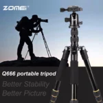 Lightweight Portable Professional Travel Camera Tripod Tripode Aluminum Tripod Head Monopod for Digital DSLR Camera - Image 8