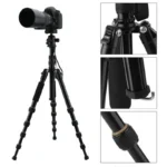 Lightweight Portable Professional Travel Camera Tripod Tripode Aluminum Tripod Head Monopod for Digital DSLR Camera - Image 3