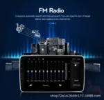 Accessories - Universal 1 Din Car Multimedia Player 10inch Screen Autoradio Stereo Video Carplay GPS WiFi Auto Radio Android Car DVD Player