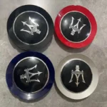 Maserati Granturismo Quattroporte Levante Ghibli GT Wheel Center Caps 4pc