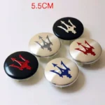 Maserati Granturismo Quattroporte Levante Ghibli GT Wheel Center Caps 4pc - Image 7