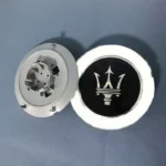 Maserati Granturismo Quattroporte Levante Ghibli GT Wheel Center Caps 4pc - Image 2