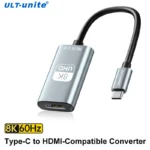 Type C to HDMI Adapter USB C to HD-MI Converter HDTV 8K USB 3.1 HDMI-compatible Cable For MacBook Chromebook Samsung Xiaomi - Image 2