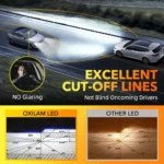 Autoteile - H7 LED Bulb Turbo Headlight 6500K 22000LM 12V CSP Powerful Best H7 LED Diode approved H7 Mini Lamp