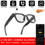 Accessories - Camera Video Recording AI Photo Recognition Bluetooth Call Translation Voice Glassesh