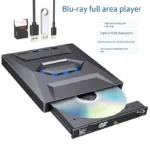 Accessories - External Blu ray Drive, Portable Blu-ray Drive USB 3.0 and Type-C BD Player ,Read DVD 3D Multi functional plug-in BD-ROM
