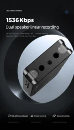 Accessories - voice audio recorder Activated with Noise Reduction External TF card