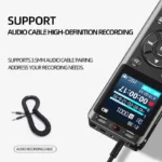 Accessories - voice audio recorder Activated with Noise Reduction External TF card