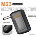 Accessories - JBL Microphone M23 2 Channel Karaoke System With Rechargeable Receiver Cordless Handheld Mic For Church Party Speaker